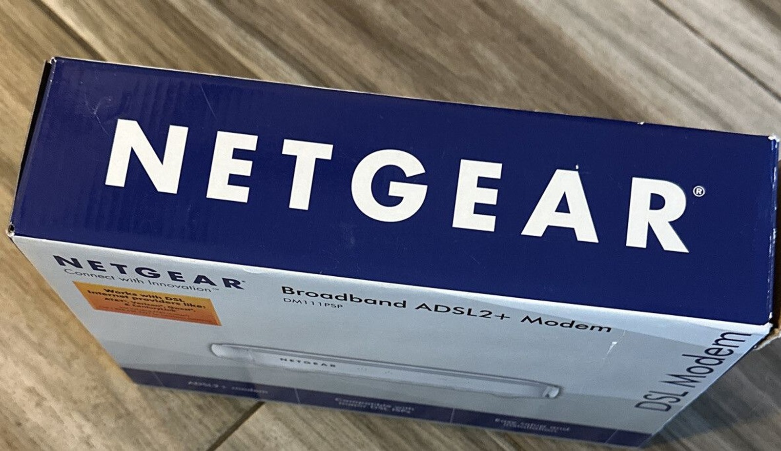 NETGEAR DM111PSP-100NAS Wired Single Ethernet Port ADSL2 Plus Modem