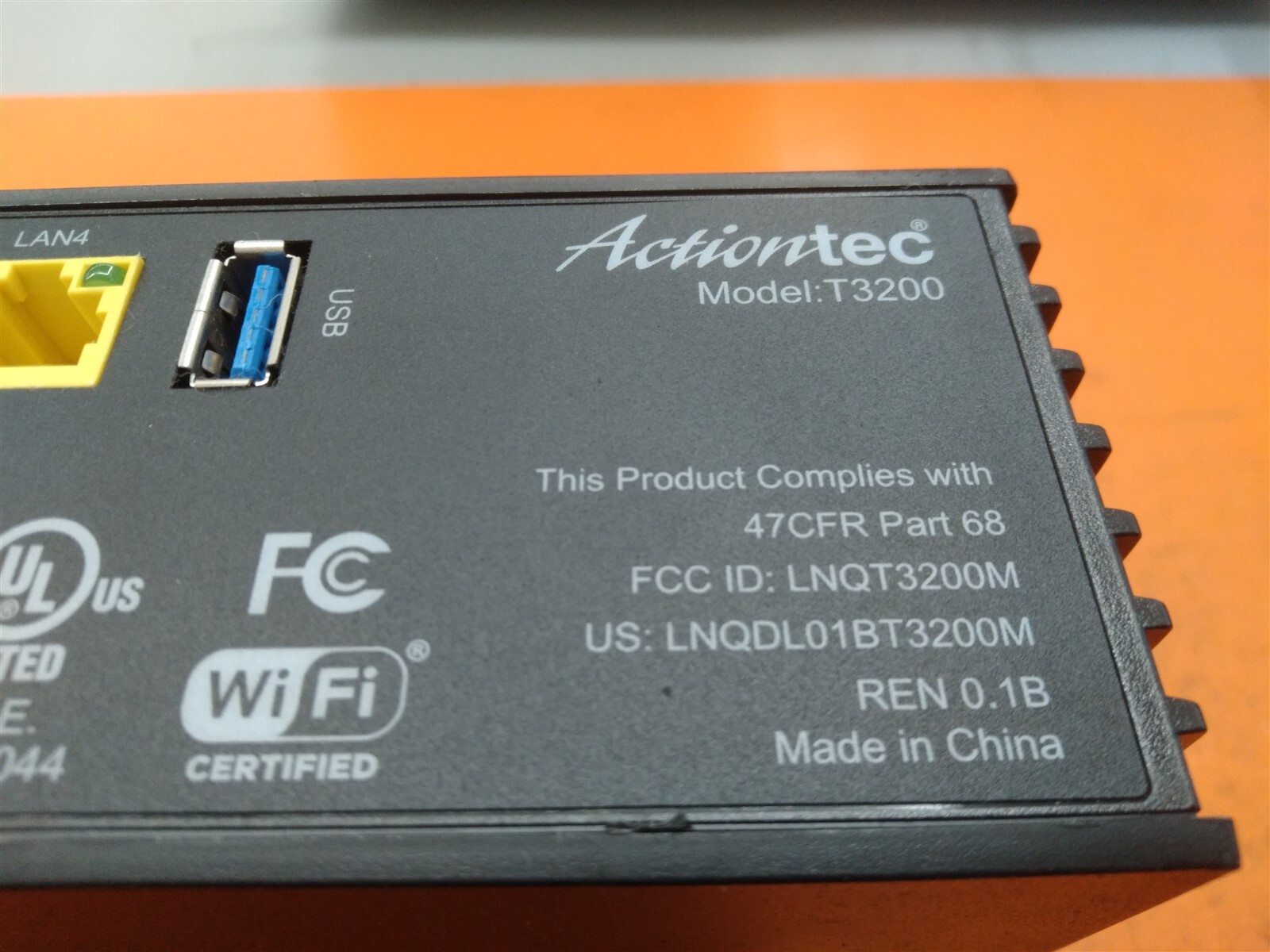 ⭐️⭐️⭐️⭐️⭐Windstream Wi-Fi Modem T3200 Wireless AC Gateway Router ** No Cords **