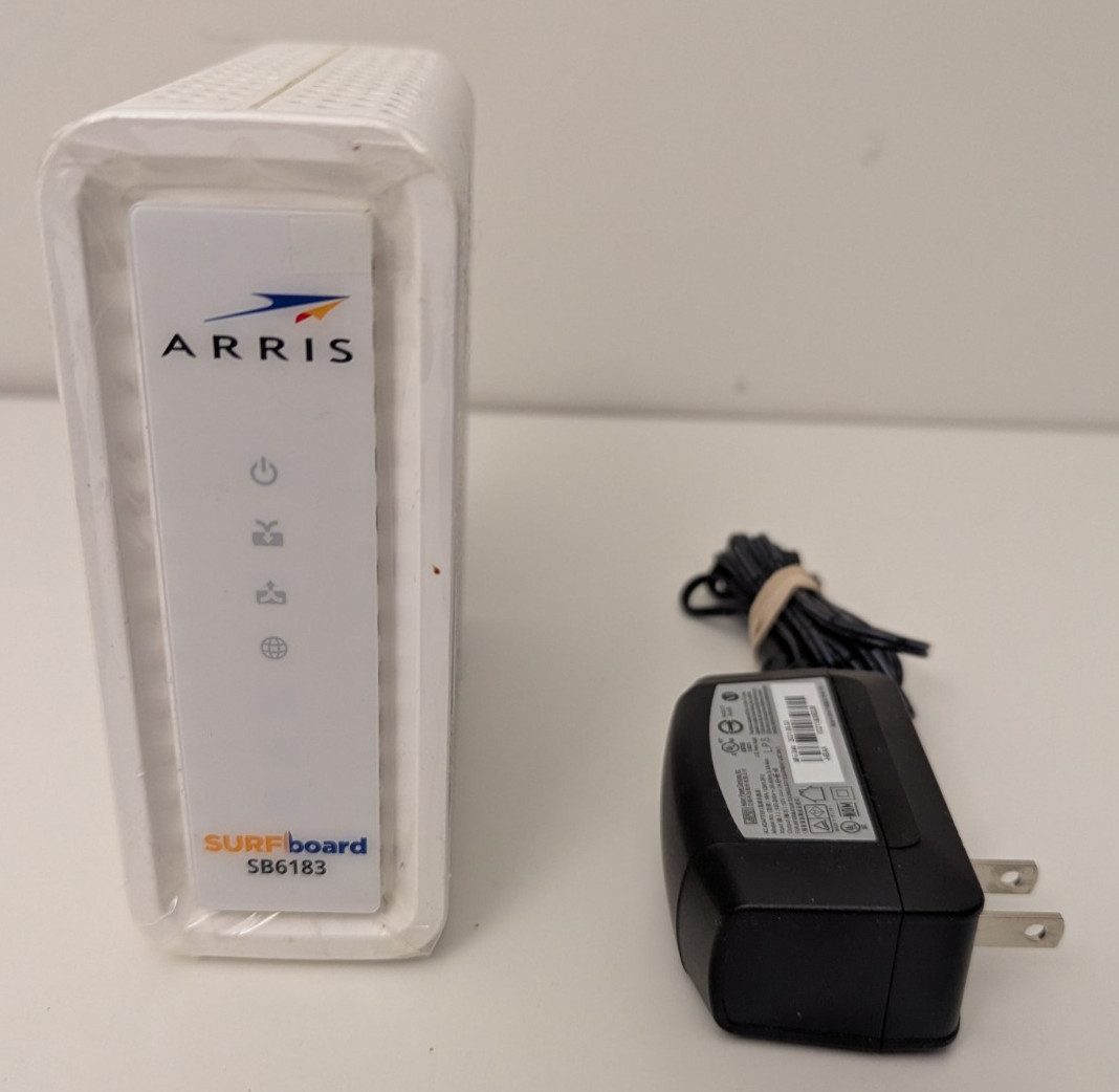 ARRIS Surfboard SB6183 DOCSIS 3.0 Cable Modem for Xfinity Cox Spectrum