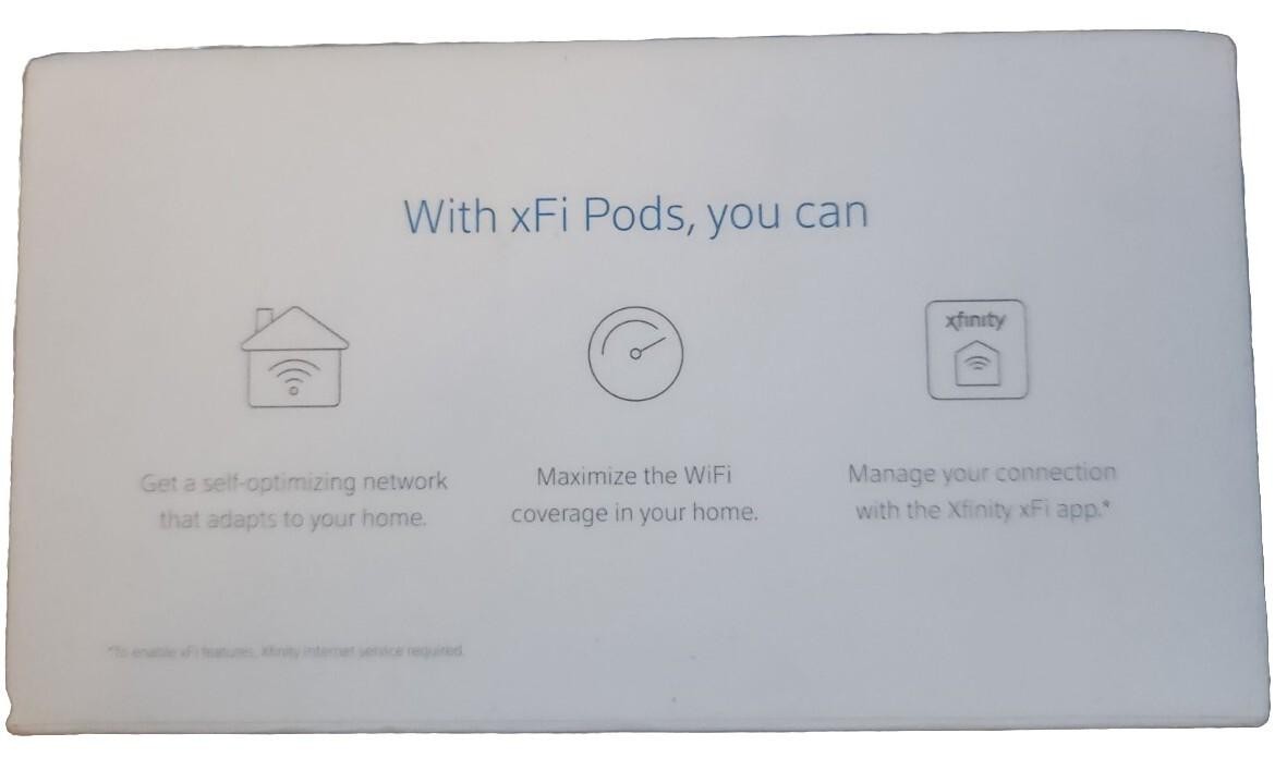 Comcast Xfinity xFi Pods WiFi Network Range Extenders – Only Compatible with…