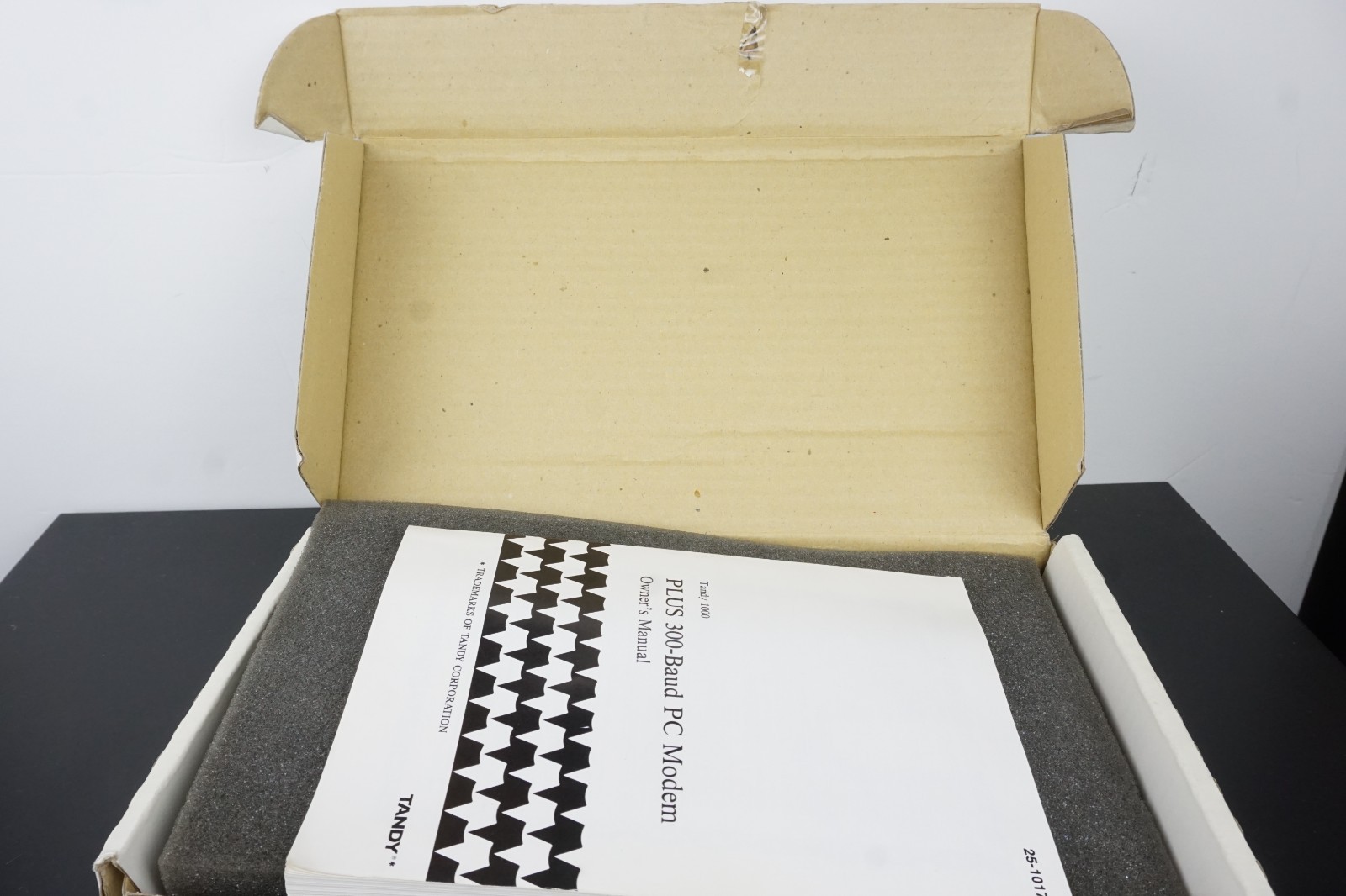 Vintage Tandy TRS 25-1017 300 Baud Modem Internal PCB Board Boxed
