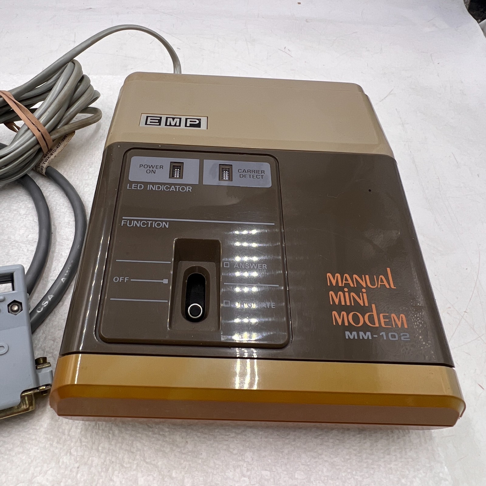 EMP Manual Mini Modem MM-102 *UNIT ONLY NO POWER*