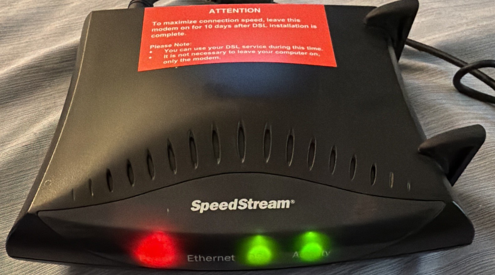 Efficient Networks SpeedStream 5100 (12A-5100-701) 24 Mbps – No Power Supply