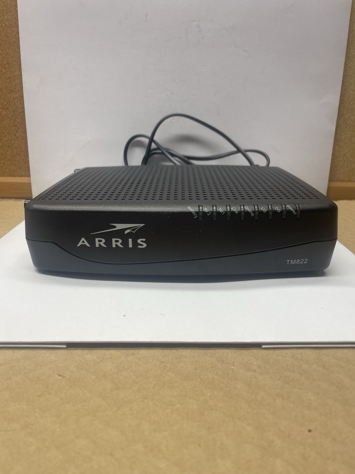 ARRIS Touchstone Telephony Cable Modem TM822G