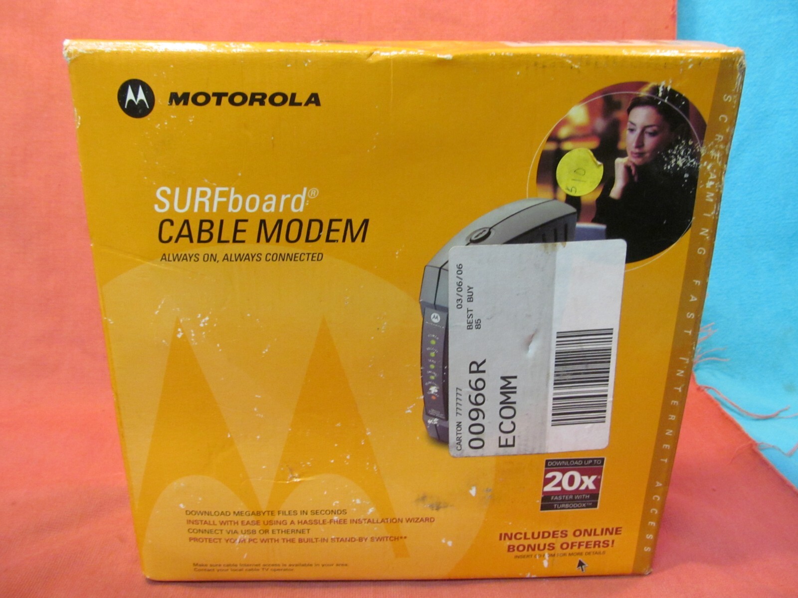 NEW SEALED MOTOROLA SURFBOARD CABLE MODEM SB5120
