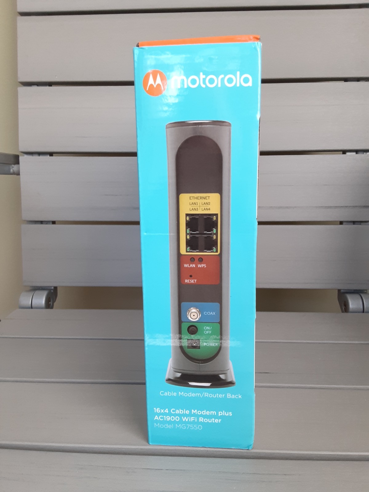 Motorola MG7550 16×4 DOCSIS 3.0 Cable Modem Plus AC1900 WiFi Router NOT WORKING