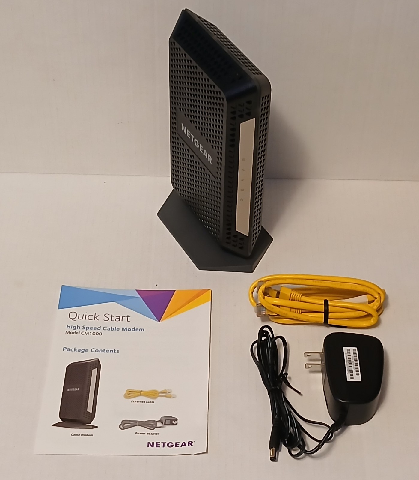 Netgear CM1000 Ultra High Speed Cable Modem (Black)