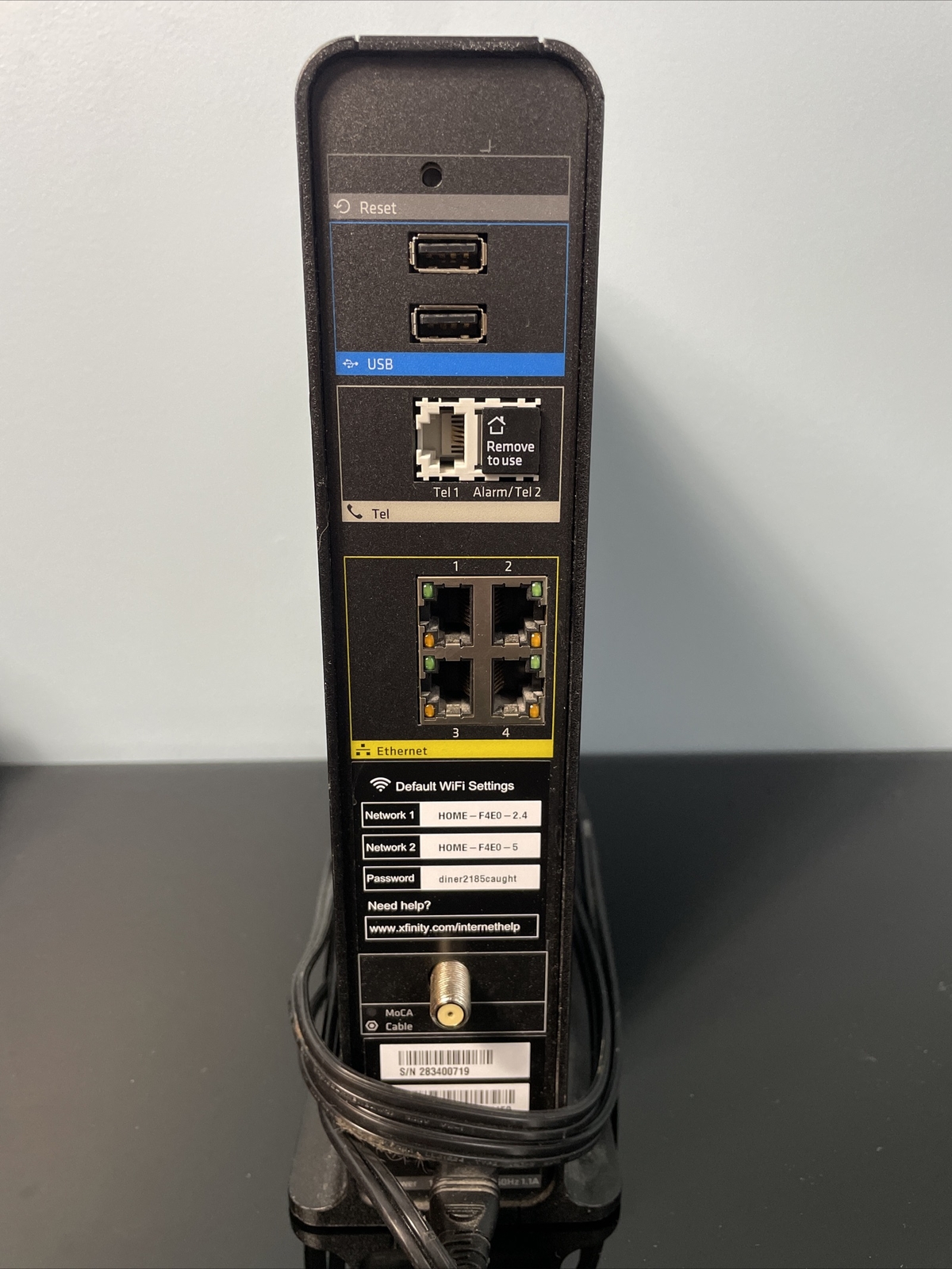 Comcast Business DPC3941T XB3 Dual Band WiFi High Speed Internet
