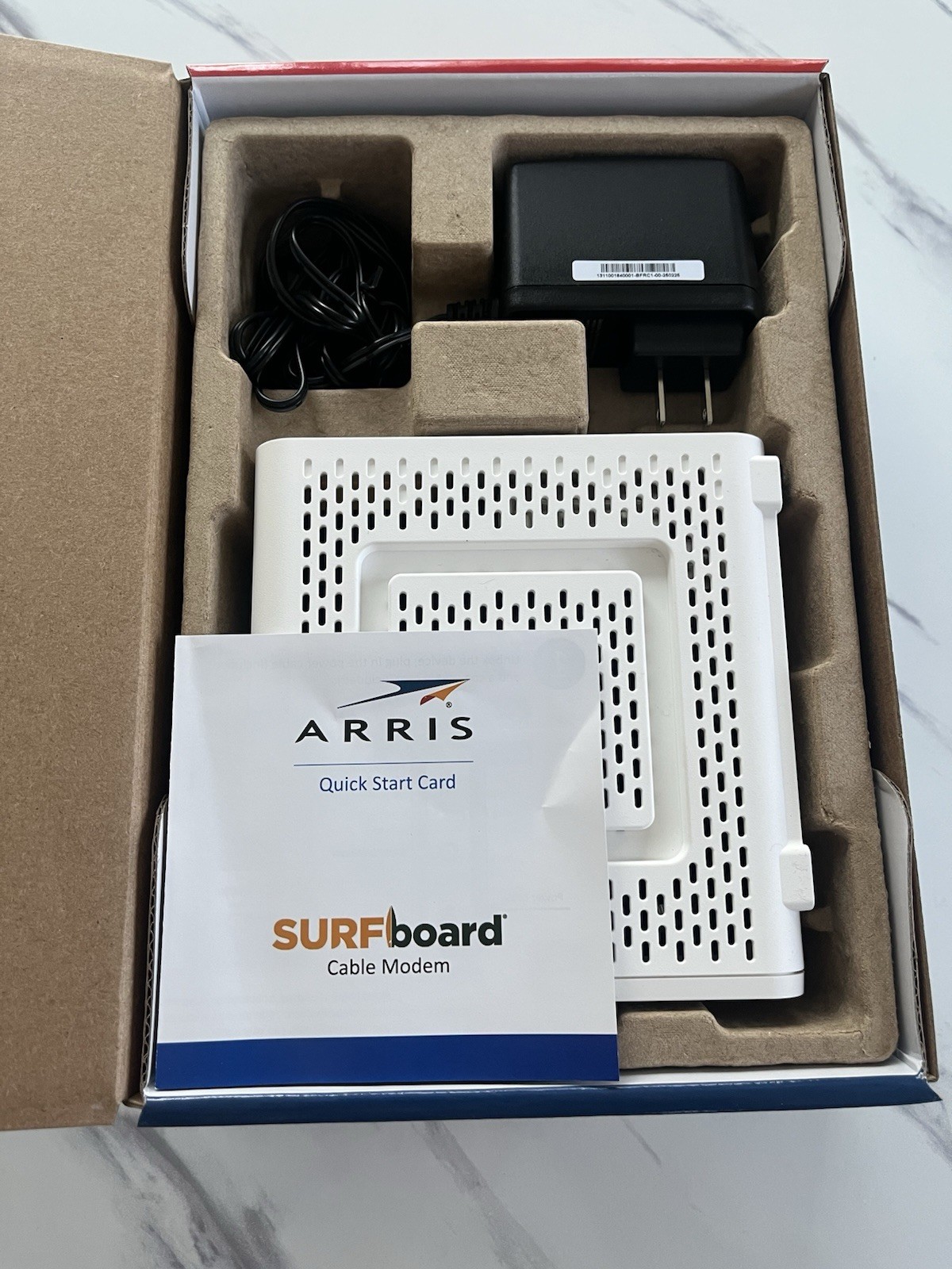 ARRIS SURFboard SB8200 DOCSIS 3.1 Cable Modem 2Gbps for COX Spectrum Xfinity