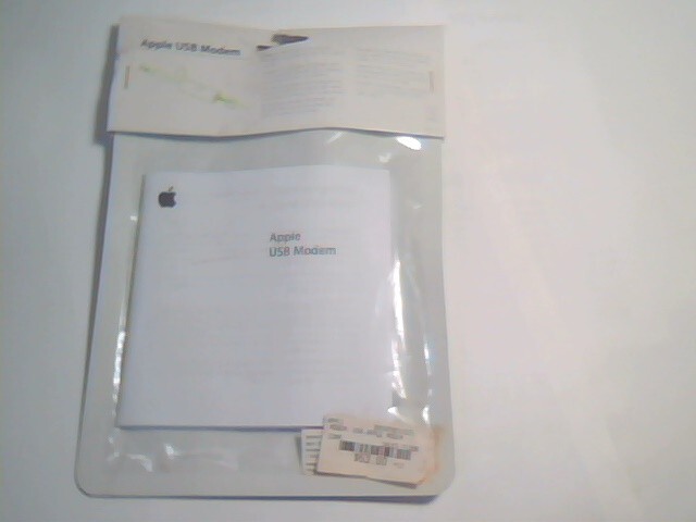 Apple USB Modem MA034Z/A (MA034ZA) 56 Kbps New In Original Packaging