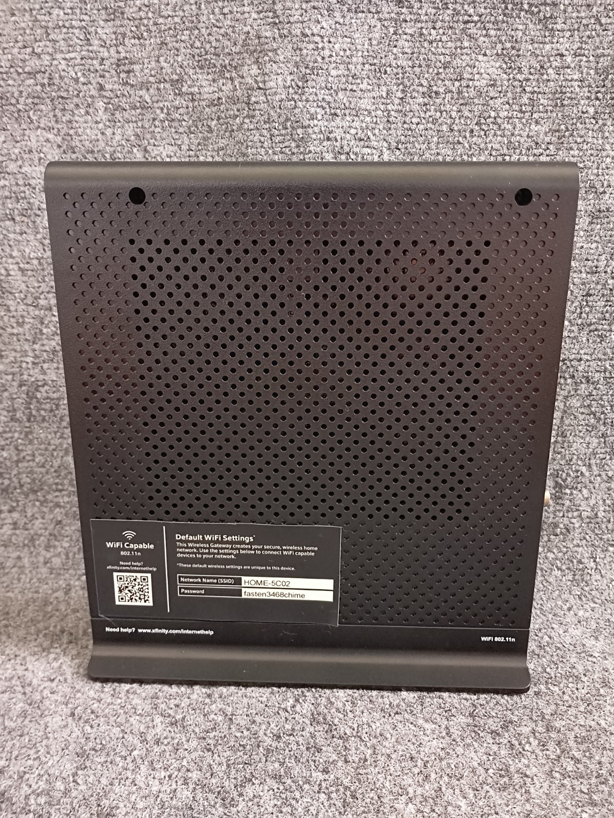 Xfinity Arris TG862G/CT Wireless Cable Modem Router WiFi 802.11n