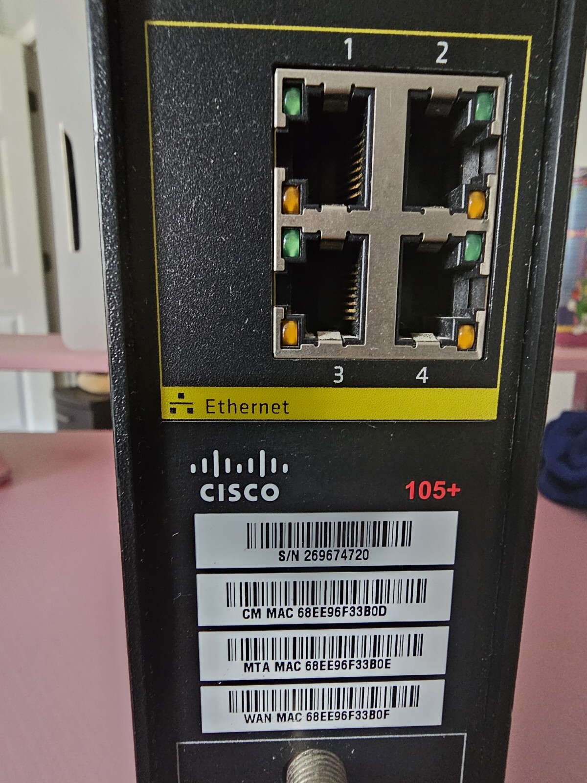 Cisco DPC3939 (XB3) Xfinity Wireless AC Voice Gateway DOCSIS 3.0 Tested Working
