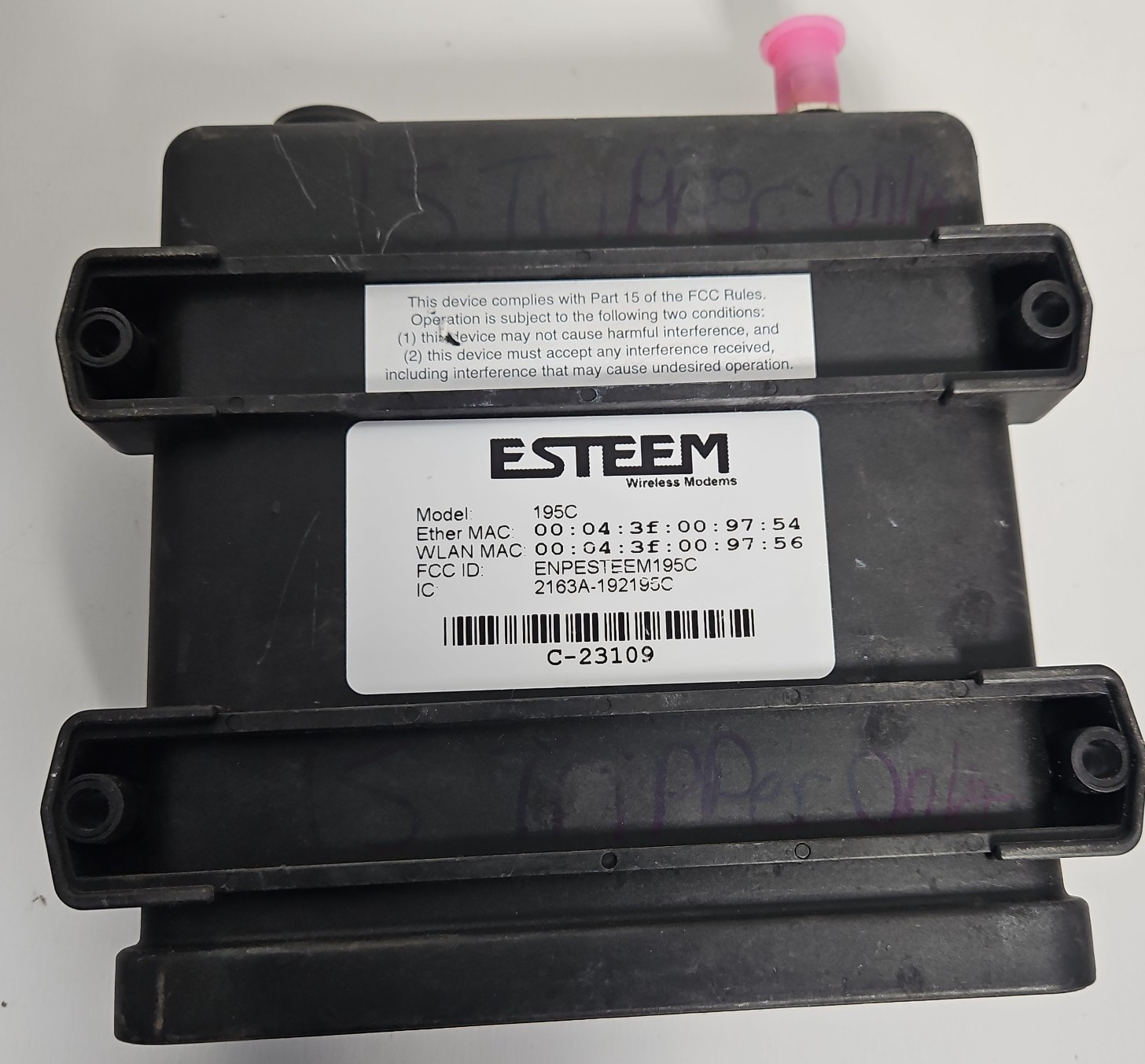 ESTeem 195C Long Range Industrial Wireless Radio System Modem Module Unit