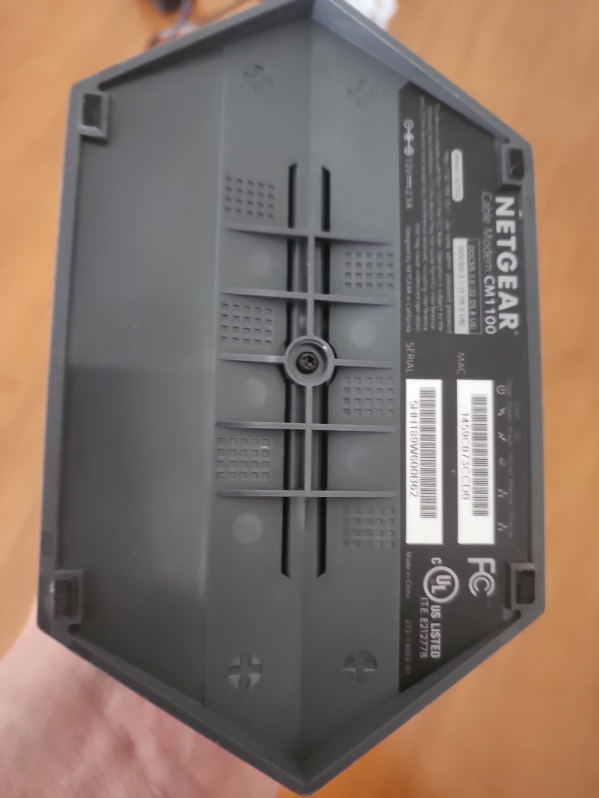 NETGEAR Nighthawk Model CM1100 Multi-Gig Speed Cable Modem DOCSIS 3.1 (No Box)