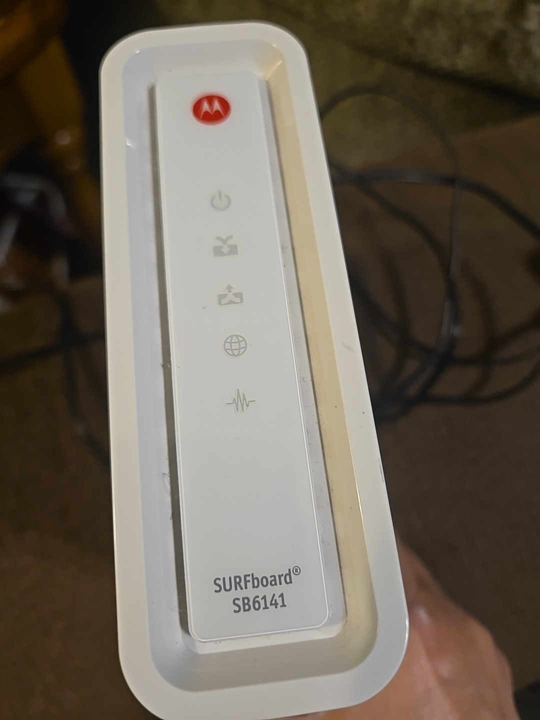 ARRIS SURFboard SB6141 Motorola Surf Board Modem W/power Supply