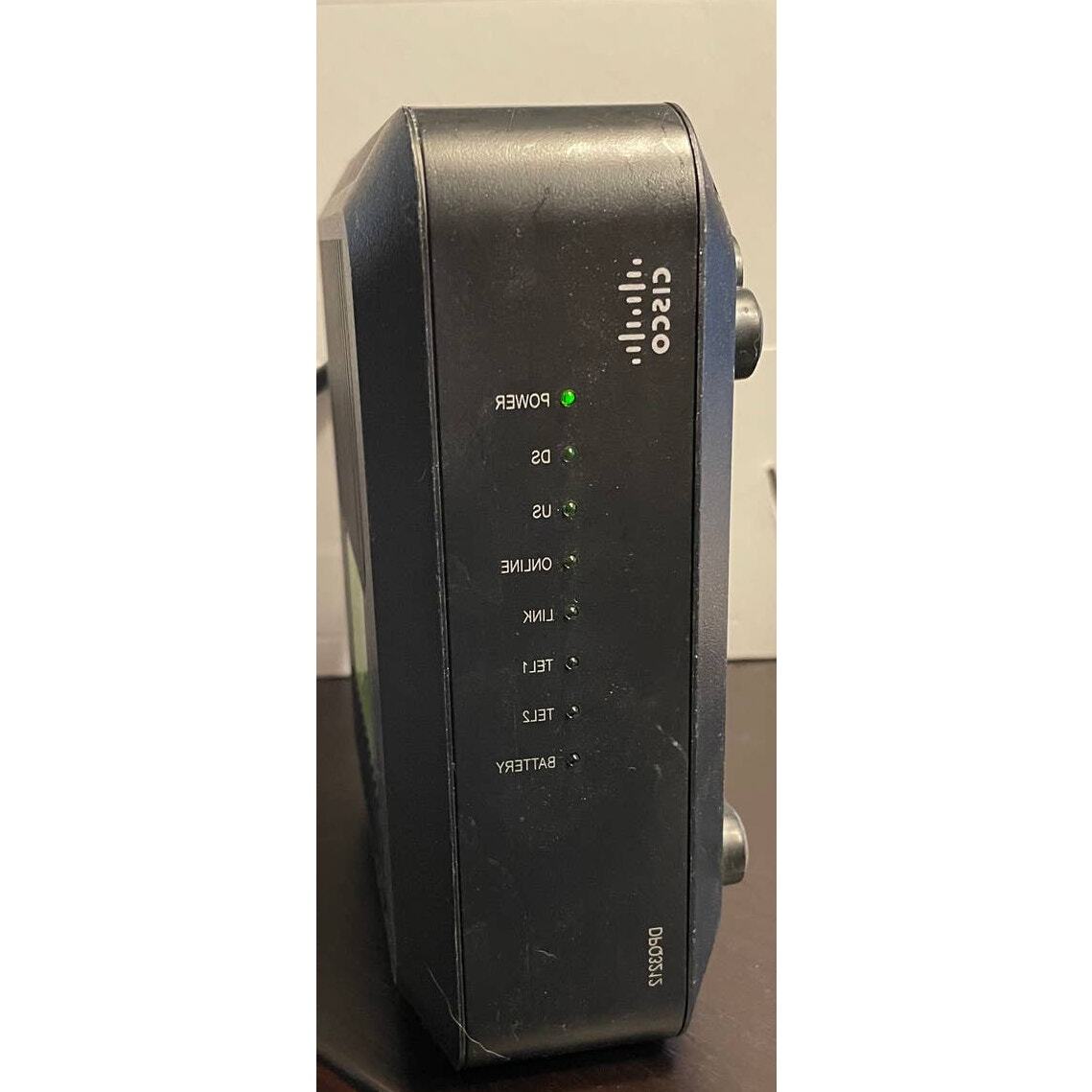 Cisco DPQ3212 Cable Modem Phone DOCSIS 3.0 with Power Cord