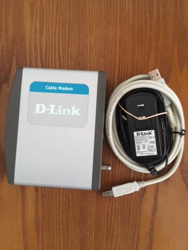 D-Link CABLE MODEM – DCM 201 (DCM-201) 38 Mbps, unused