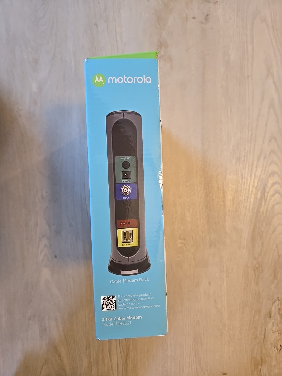 Motorola 24×8 cable modem MB7621-10 1000+ Mbps / New Open Box