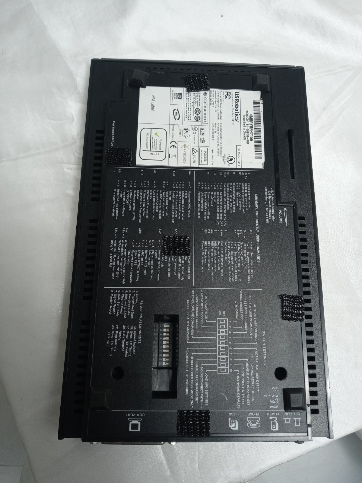 US Robotics 56K Business Modem Model 3453C