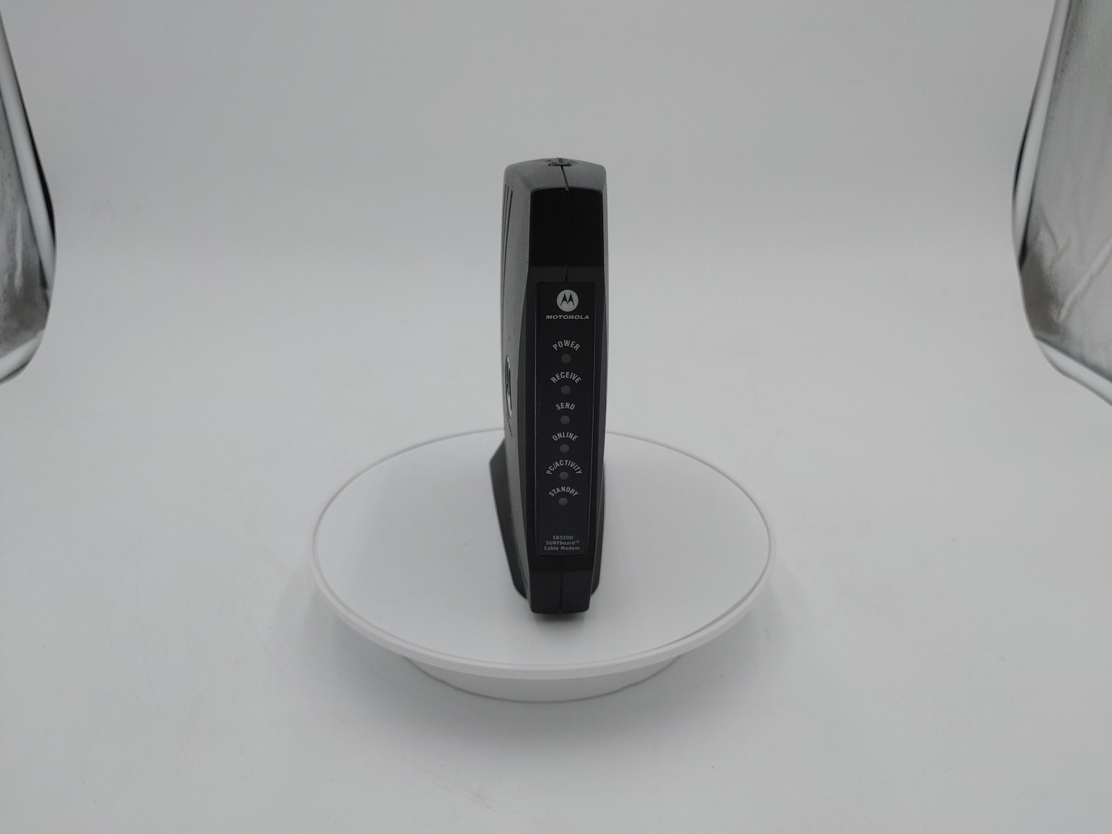 Good Condition Motorola SURFboard Model SB5100 Cable Modem w/PSU Tested Working