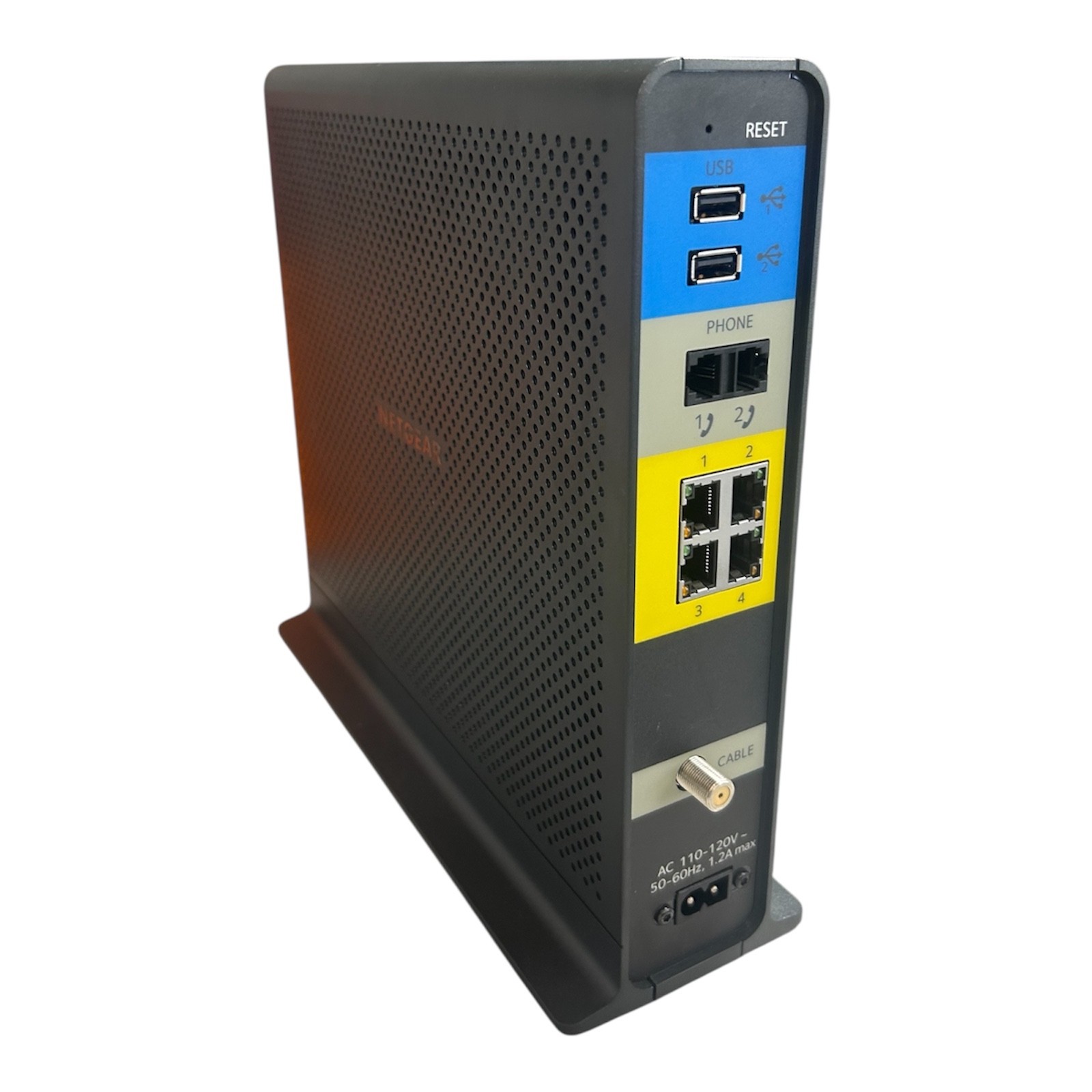 Netgear AC1900 CABLE Modem Voice Router Model C7100V