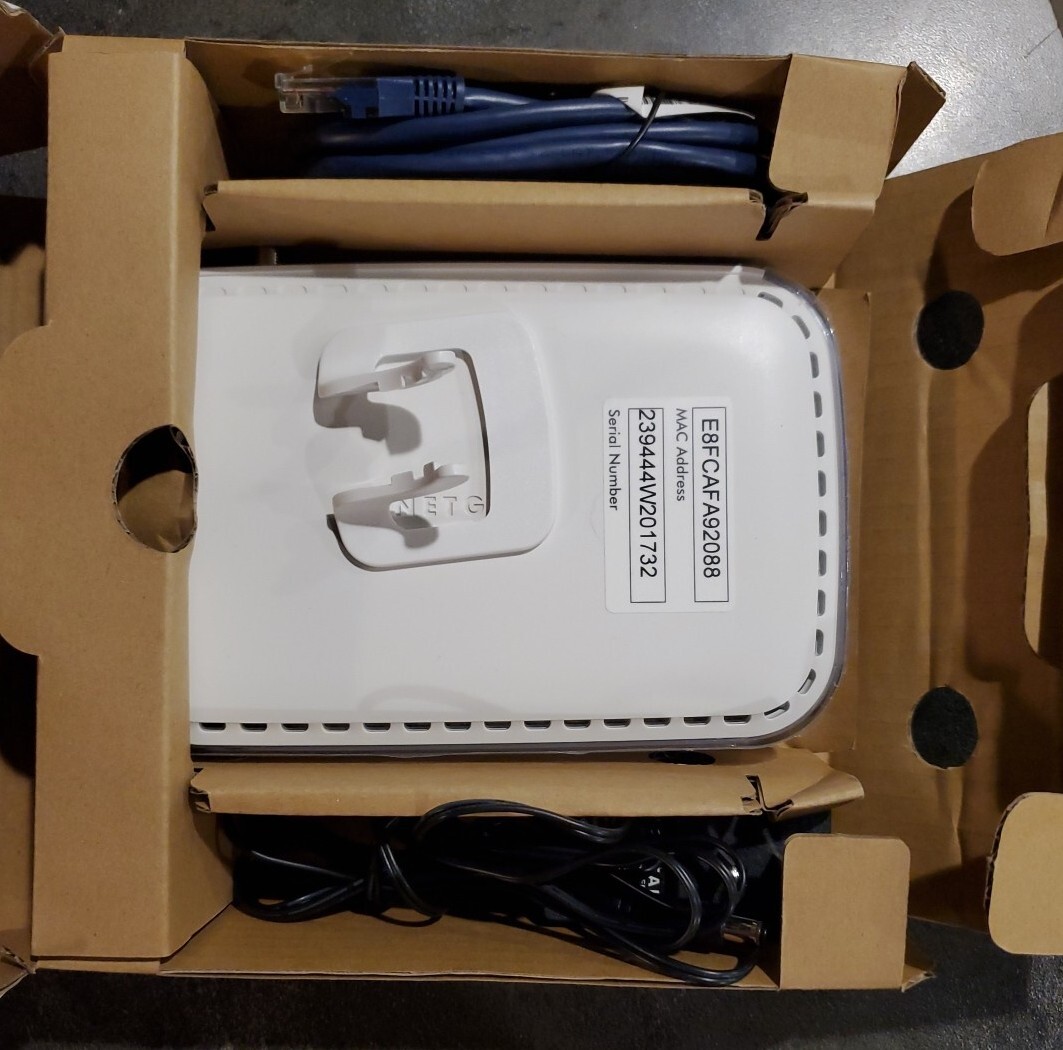 NETGEAR (CMD31T-100NAS) High Speed Cable Modem DOCSIS 3.0 🆕 Open-Box
