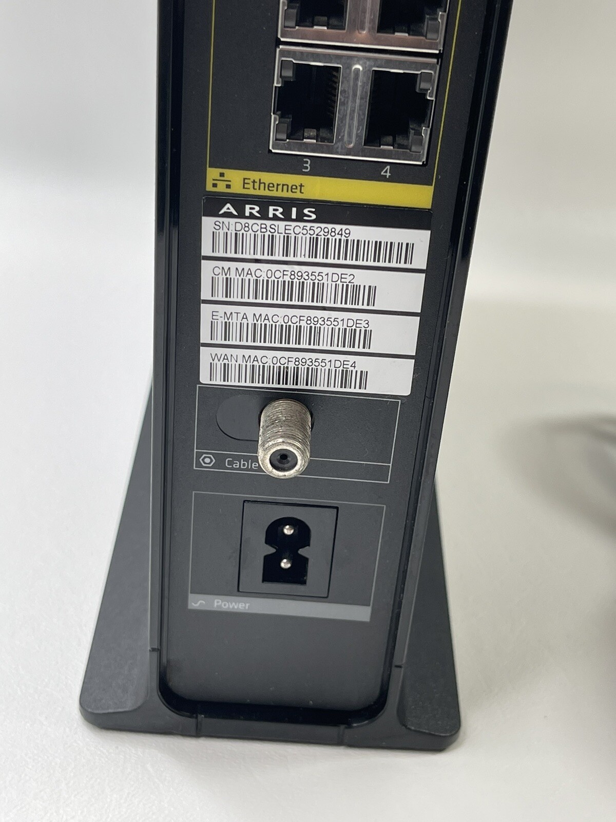 🔥 ARRIS TG862G/CT Wireless Gateway Modem 🔥 Tested!