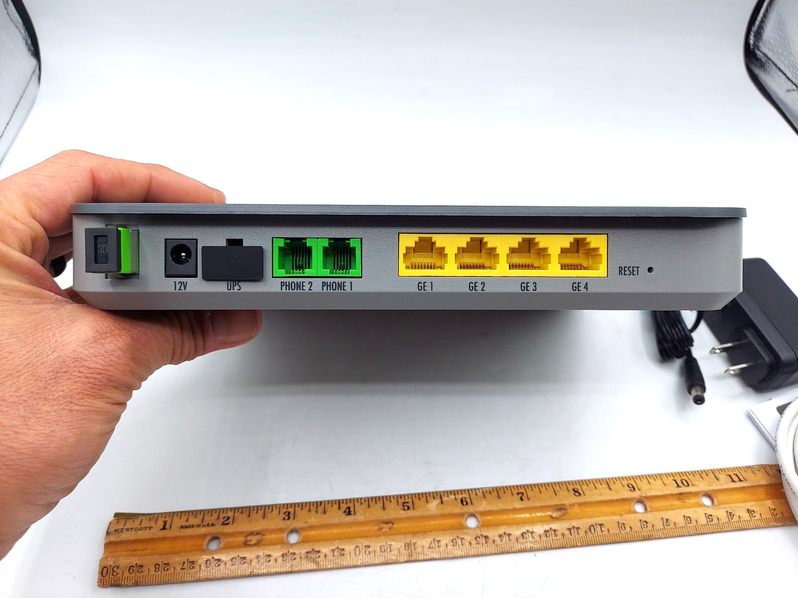 ADTRAN 324 4th Gen 2POTS 4GE ONT Fiber Network Terminal 1287835F1C *NEW*
