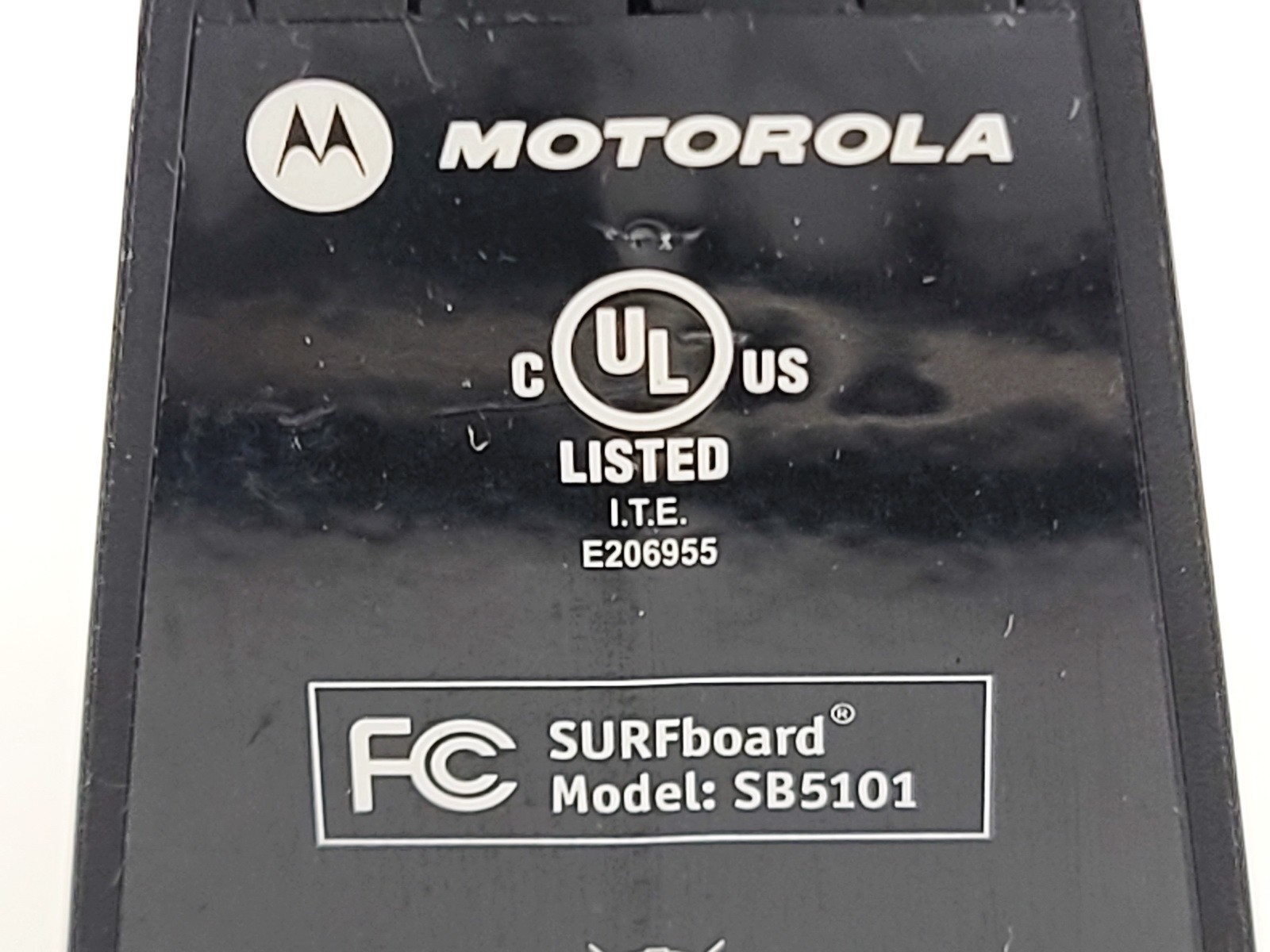 MOTOROLA SURFBOARD SB5101 DOCSIS 2.0 CABLE MODEM 10/100 ETHERNET TESTED WORKING