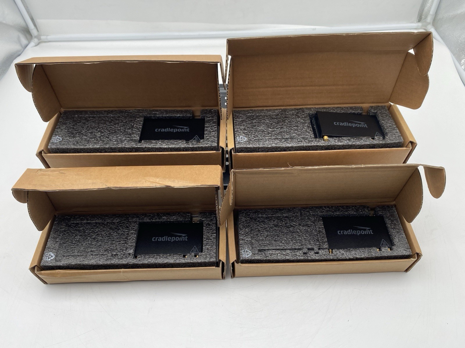 Lot of 4 Cradlepoint MC400 MC400LP6 Integrated 4G LTE Wireless Modem
