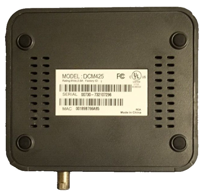 RCA DCM425 Digital Broadband Cable Modem