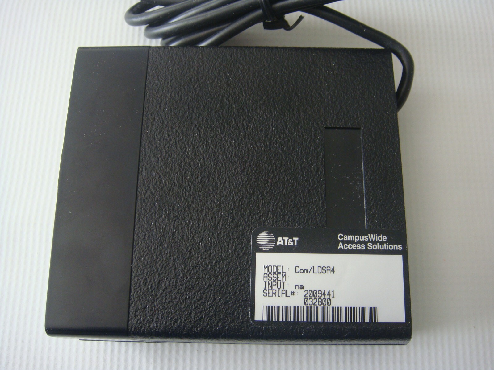 BLACK BOX Short-Haul Modem Model: Com/LDSA4