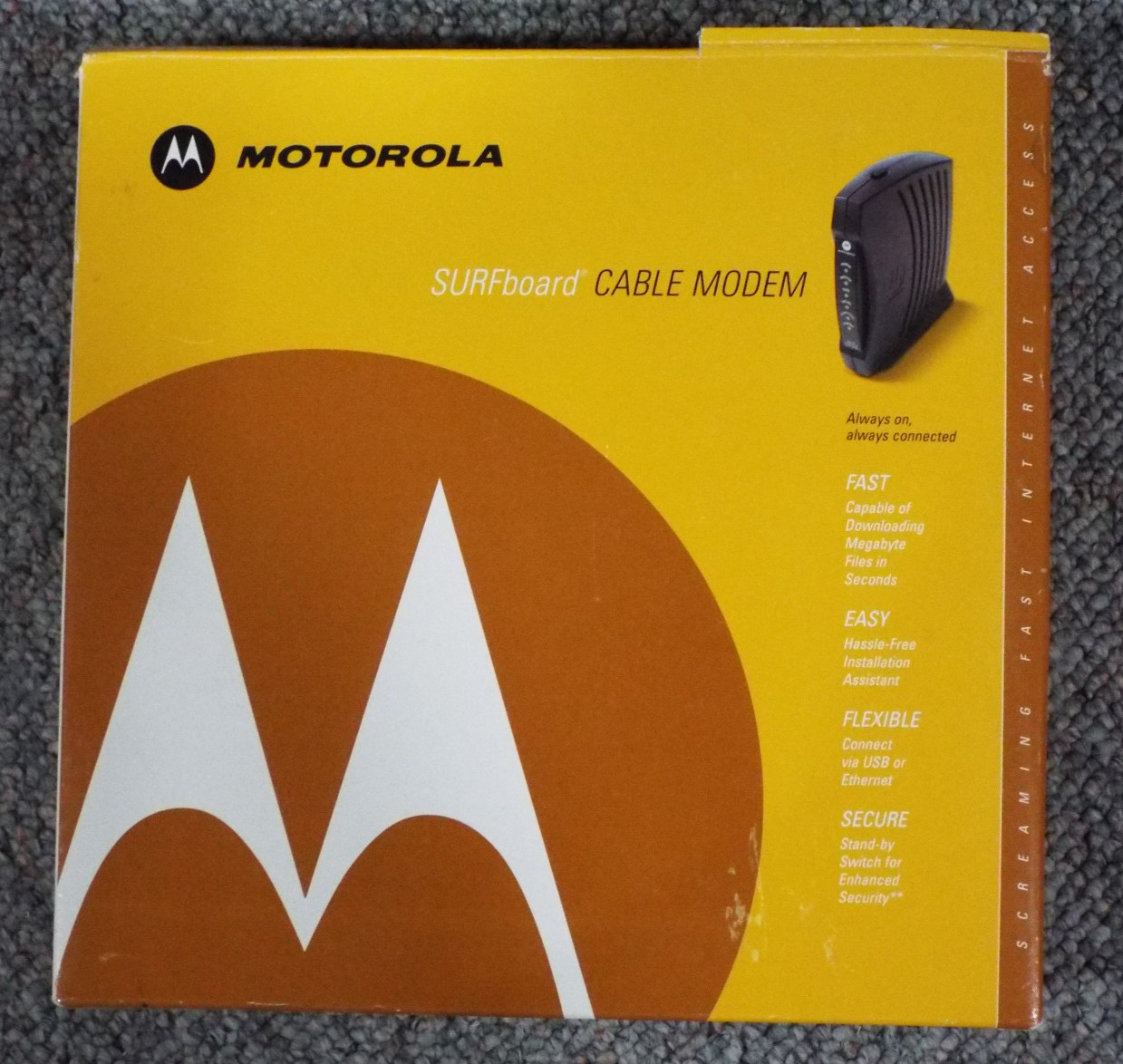 Motorola SURFboard Cable Modem Model SB5100 Networking System