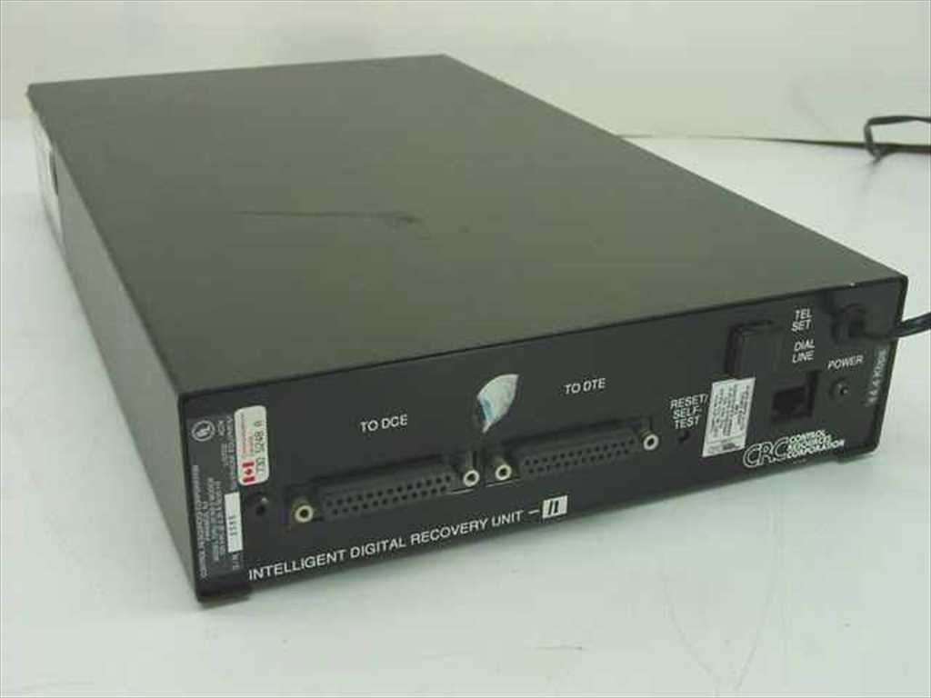 CRC IDRU-II Intelligent Digital Recovery Unit 14,4 120VAC @ 0.20A 50/60Hz
