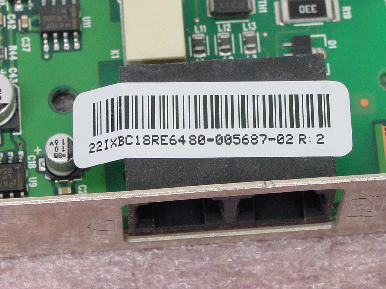 US Robotics 005687-02 16-Bit ISA 56K Sportster Faxmodem V90 – 0584 – NO JUMPERS