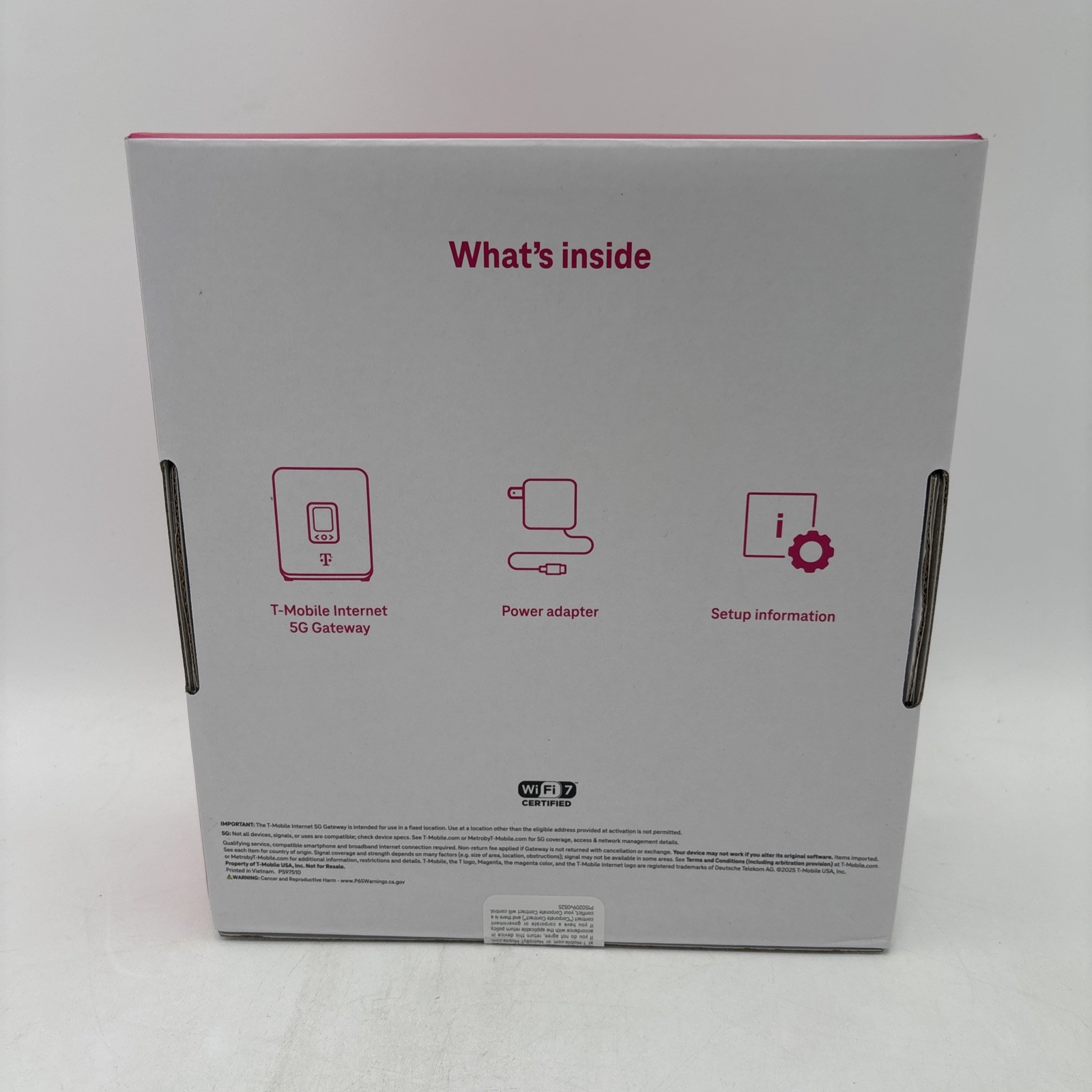 T-Mobile Gateway 5G – G5AR-1 Kit – White – – NEW In Box Free Shipping