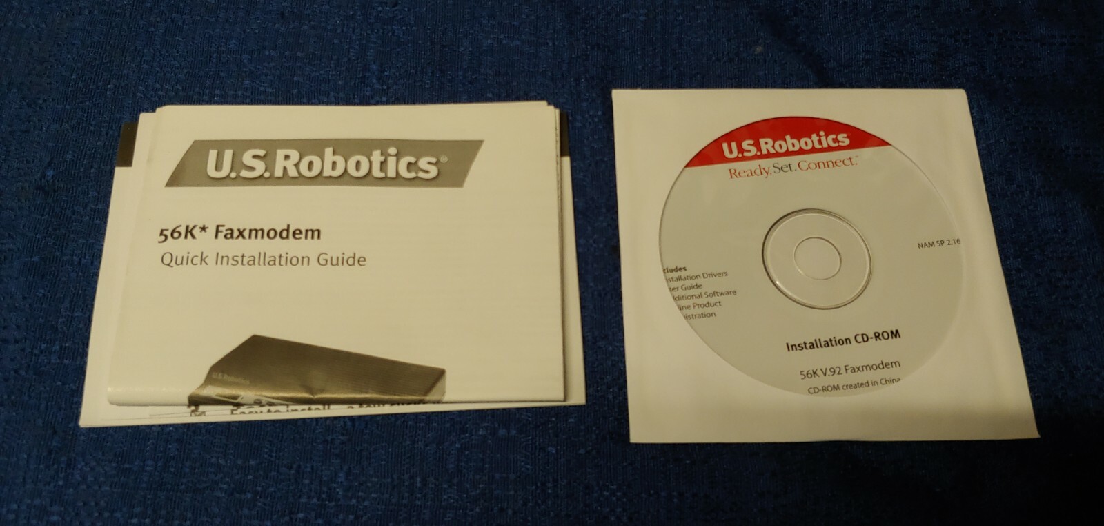 US Robotics V.92 & V.90 56k External Faxmodem Model 5686E