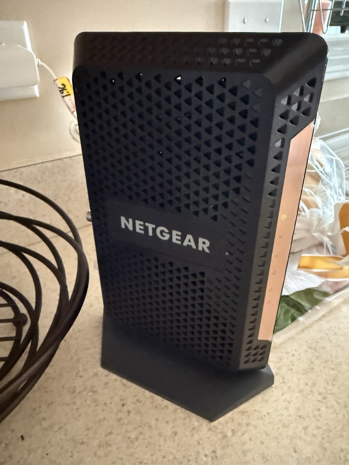 NETGEAR Nighthawk CM1100 Cable Modem DOCSIS 3.1 Gigabit Black w/ Power Adapter
