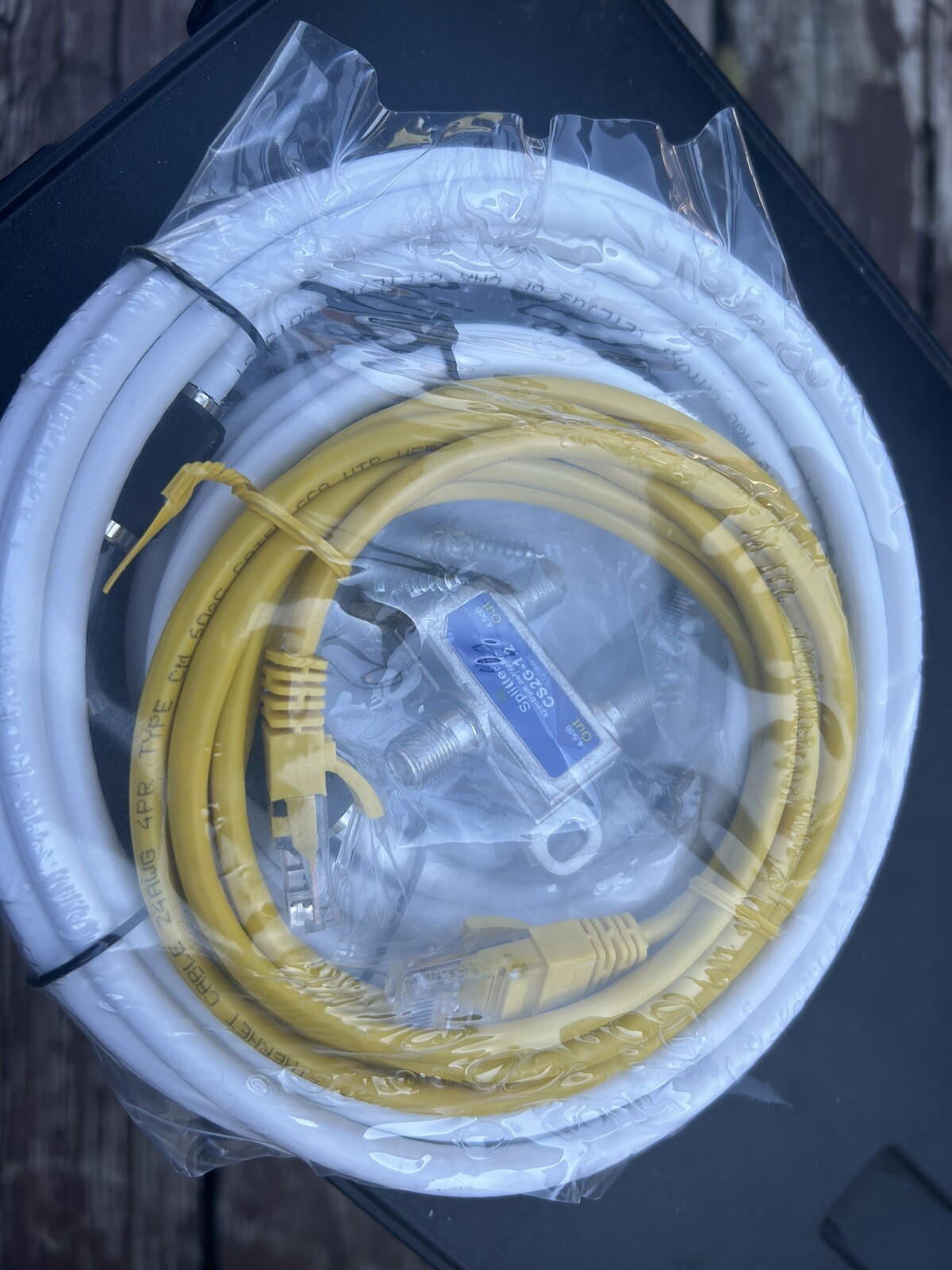 HSD Kit – 12ft Coax Jumper 606211-PPC, comes with 4 items, NEW FACTORY SEALED