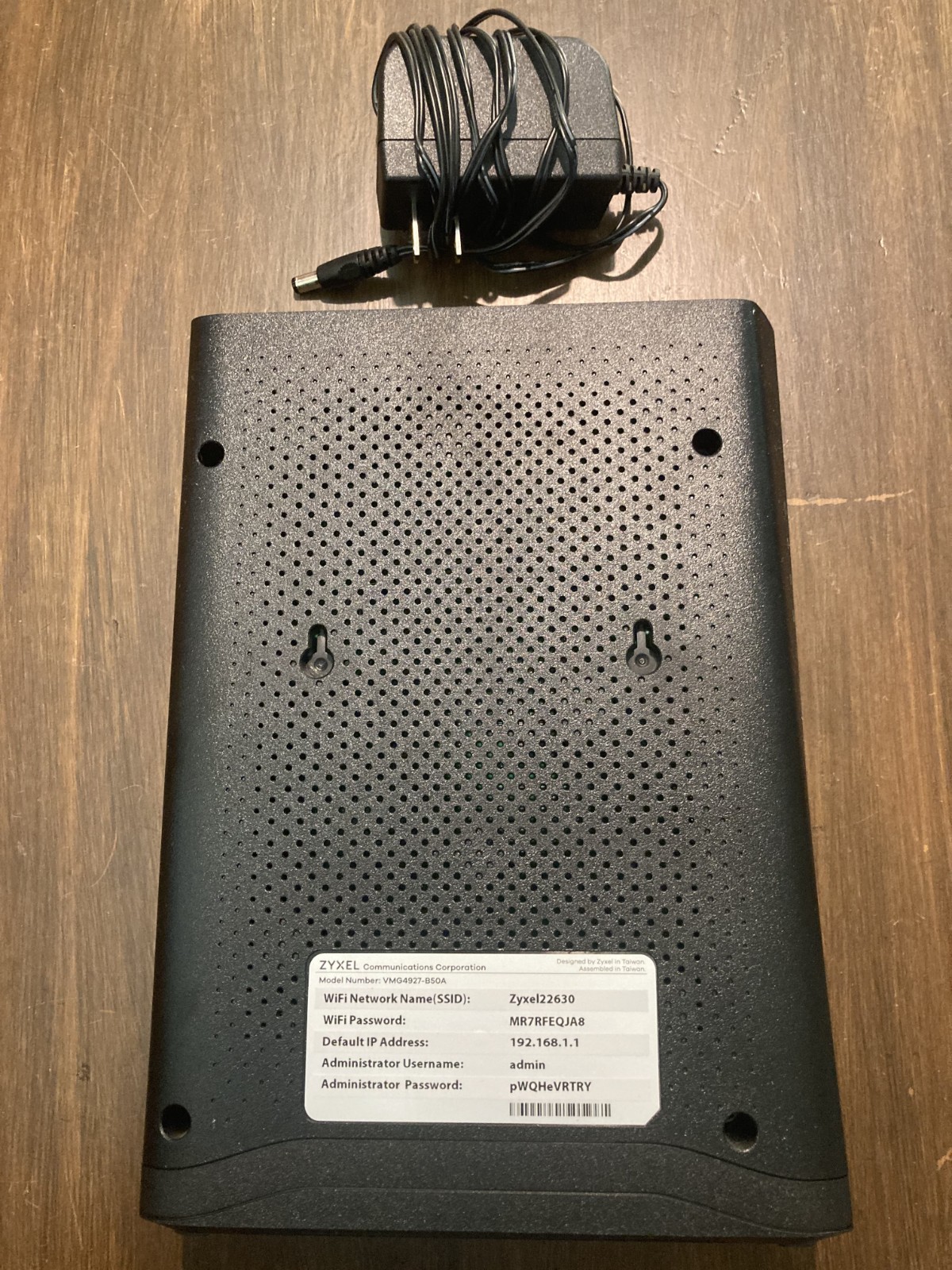 Zyxel VMG4927-B50A Modem – Used