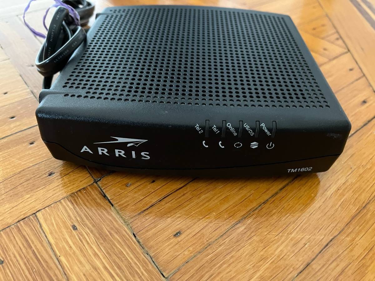 Arris TM1602A Docsis 3.0 Telephony Cable Modem