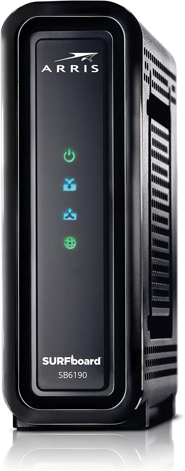 ARRIS SURFboard SB6190 DOCSIS 3.0 32 x 8 Gigabit Cable Modem