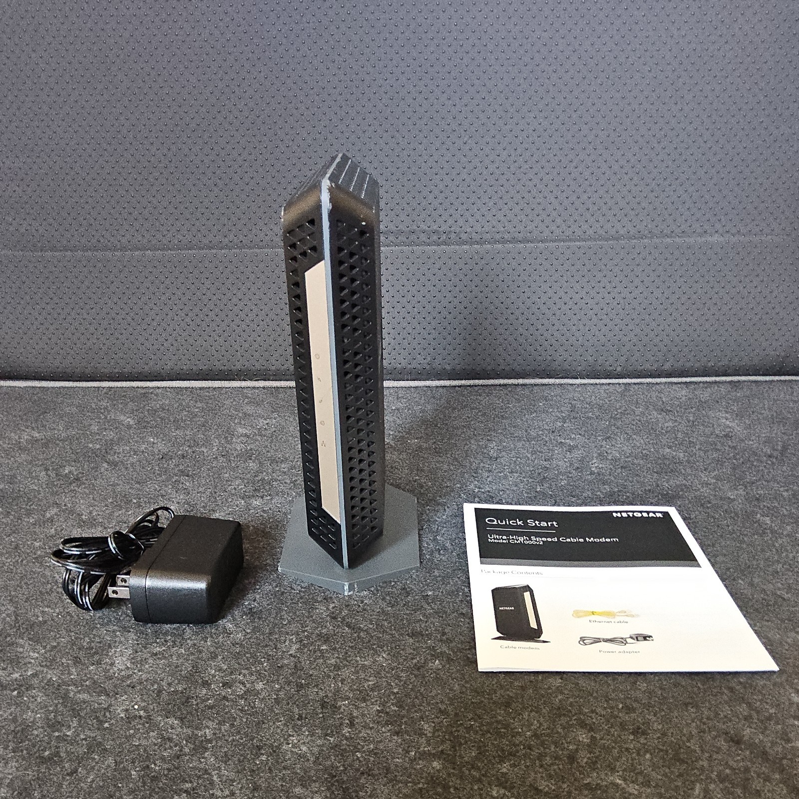 NETGEAR CM1000 Ultra-High Speed DOCSIS 3.1 Cable Modem Black Used