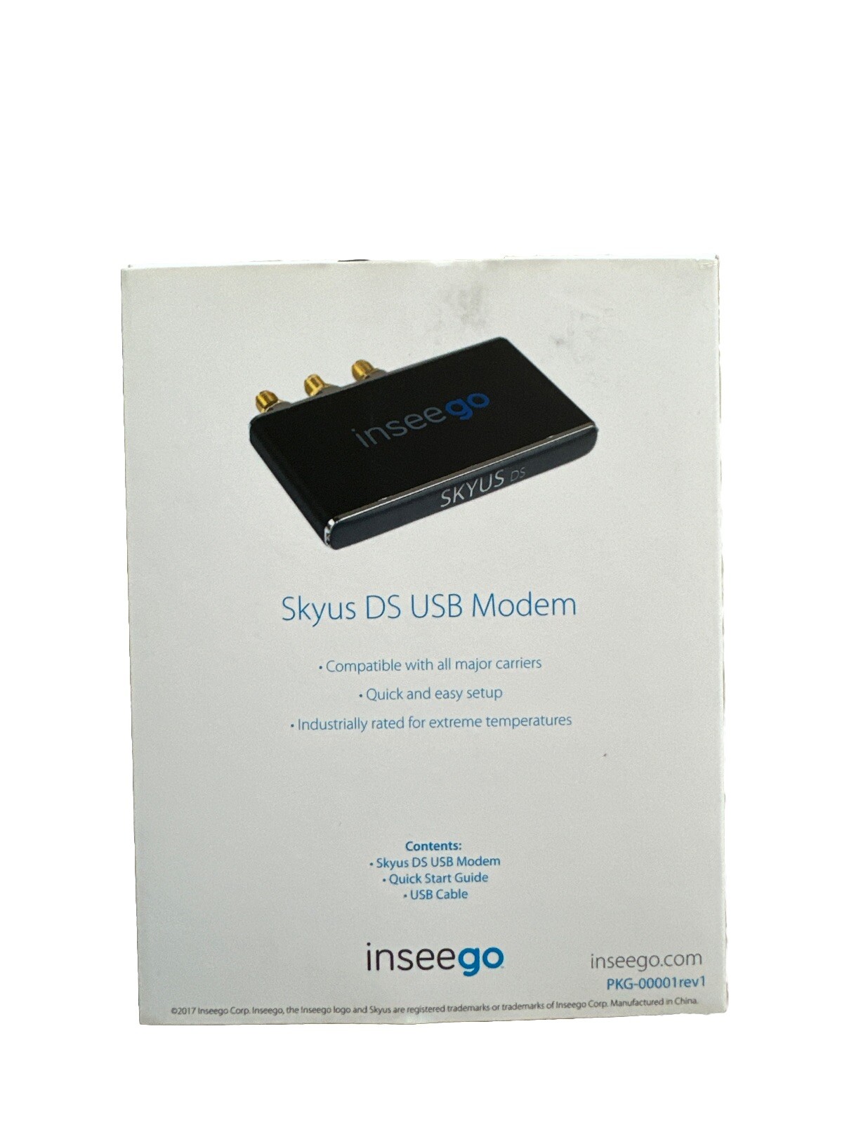 inseego Skyus DS Dual Sim GPS Enterprise Grade IOT Modem