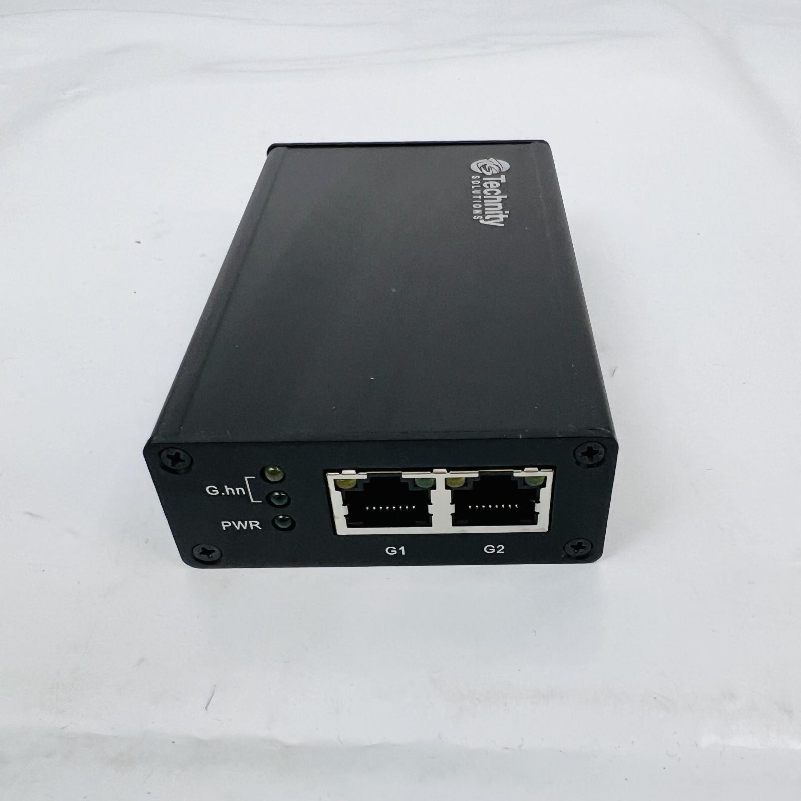 (Lot of 2) Technity Solutions TS-G4202CD Gigawire Coax Modem 12v/1a Dc