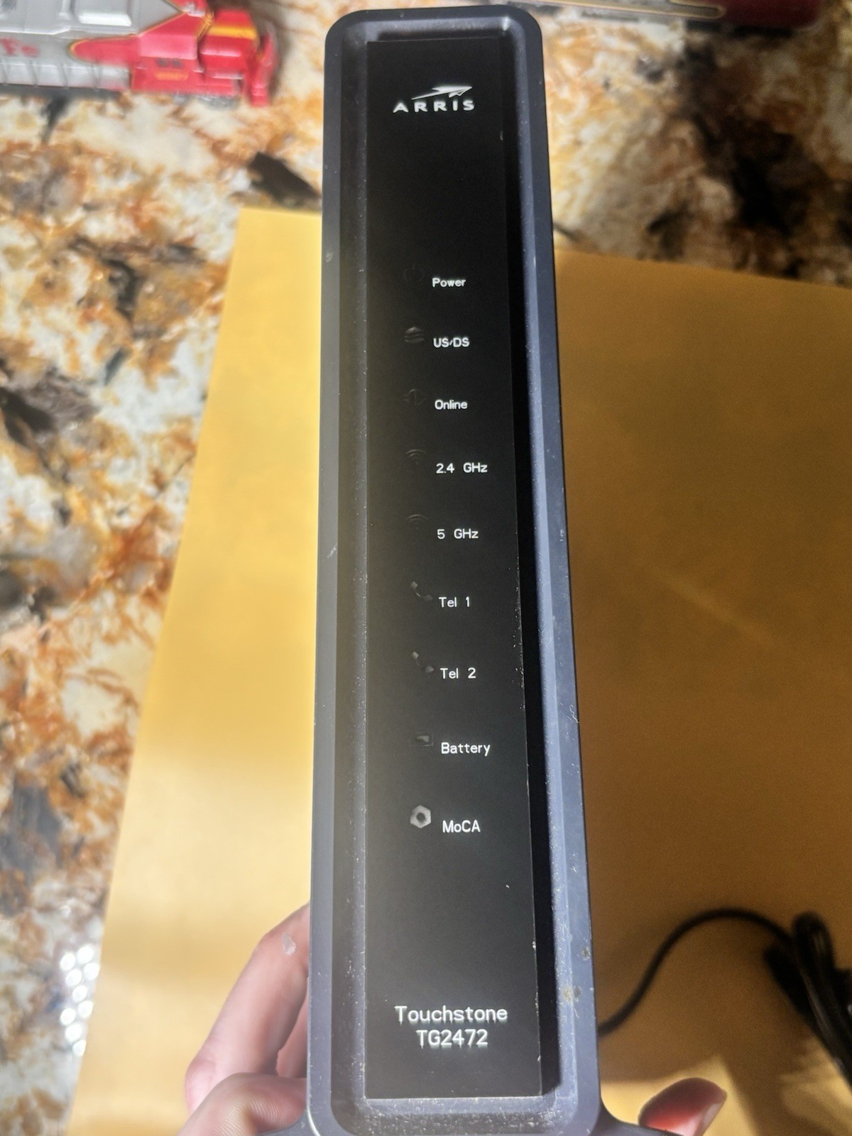 ARRIS Touchstone TG2472G Cable Voice Gateway Modem 24×8 DOCSIS 3.0 Gateway W/AC