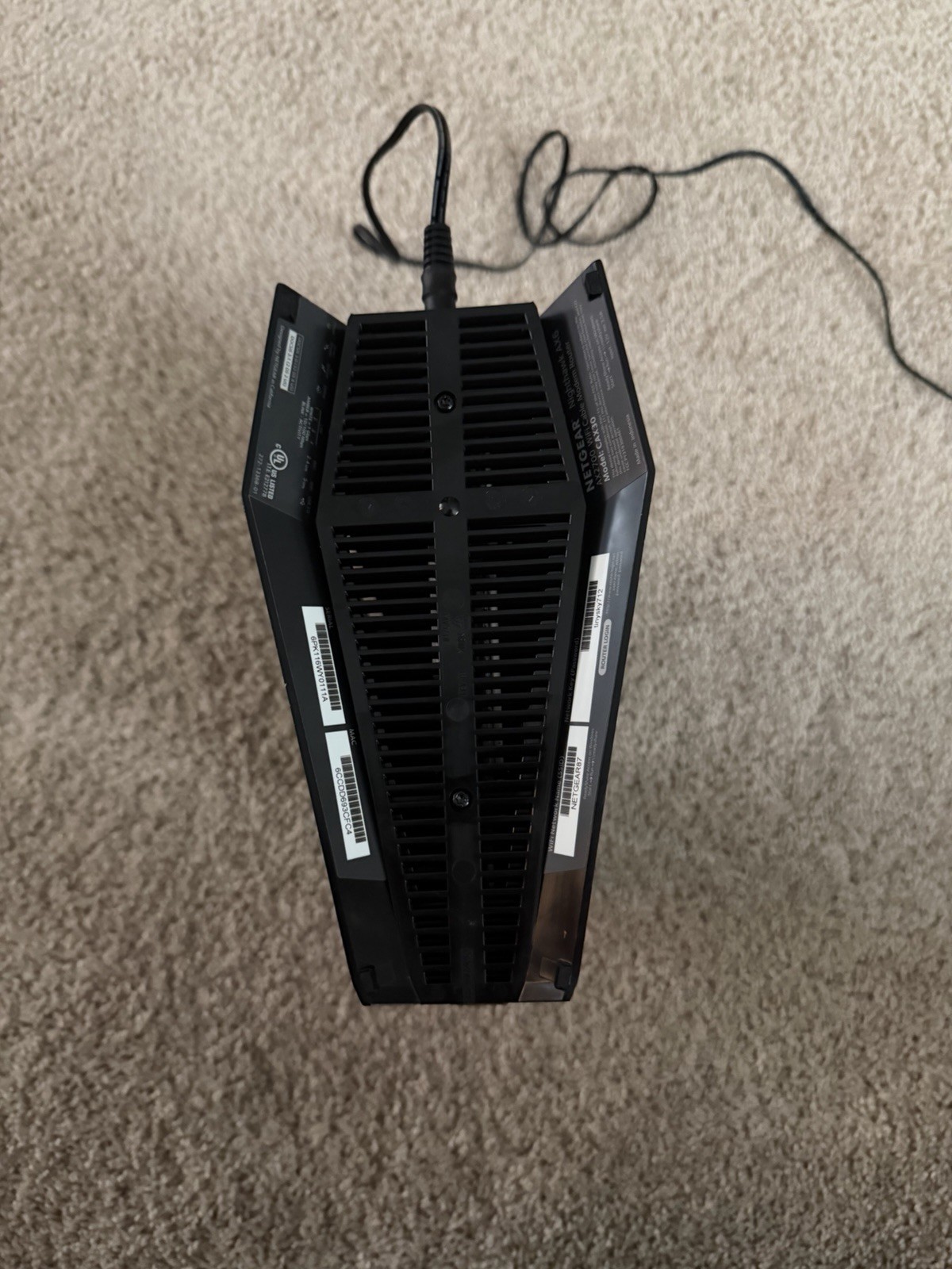 NETGEAR Cable Modem DOCSIS High Speed Internet Modem w/ Power Adapter Tes
