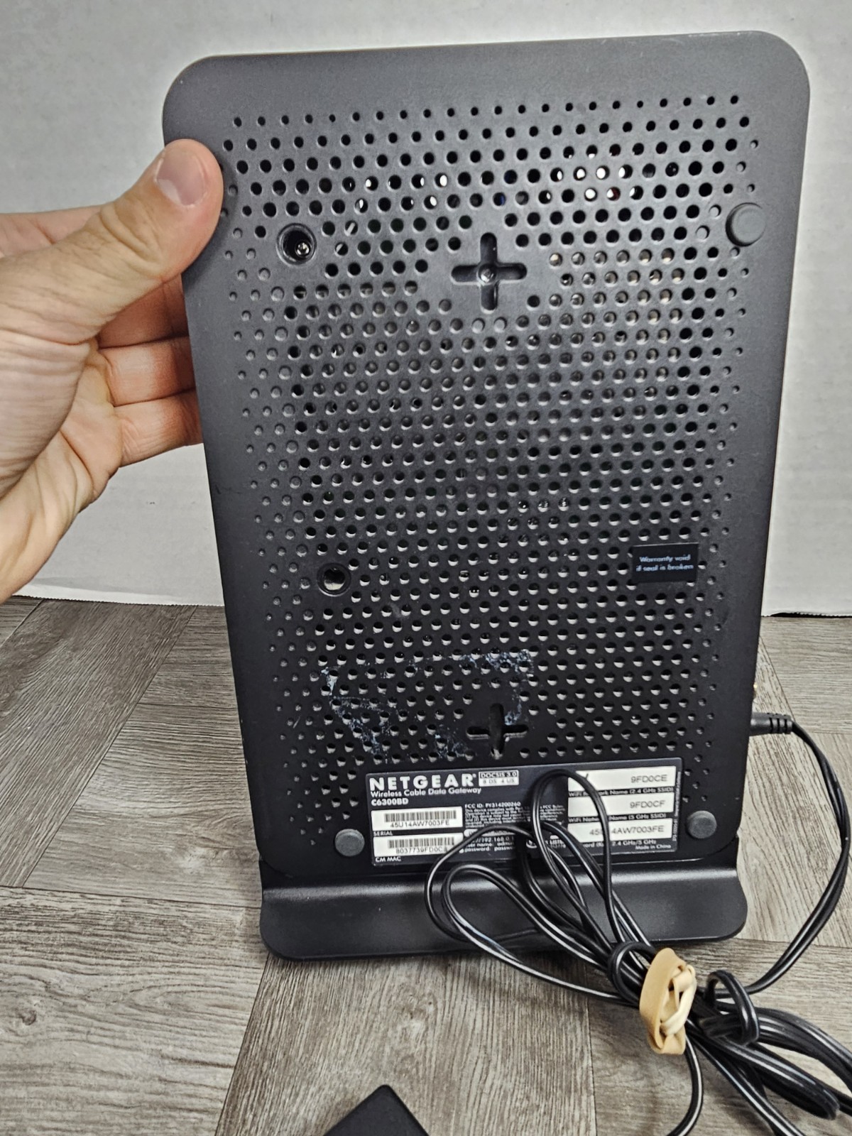 Netgear C6300BD AC1900 Docsis 3 Cable Modem Wireless Router Comcast Xfinity COX