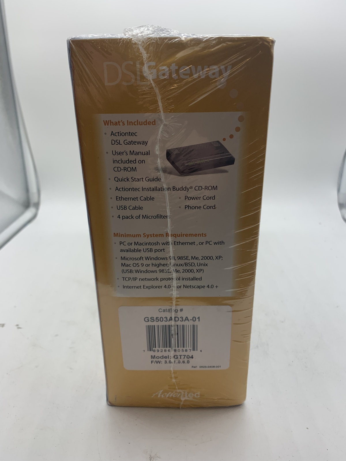 SEALED Actiontec Model GT704 DSL Gateway GS503AD3A-01 w/ FREE SHIPPING