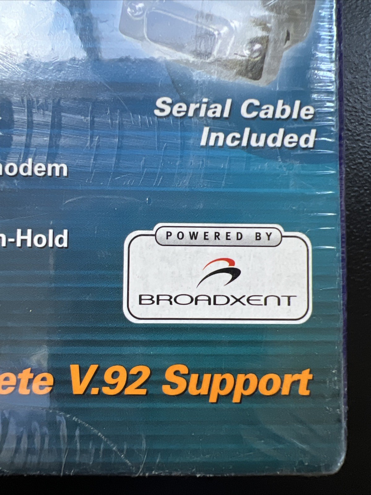 Creative Modem Blaster V.92 Serial External 56K Dial-Up Modem Retro PC NEW